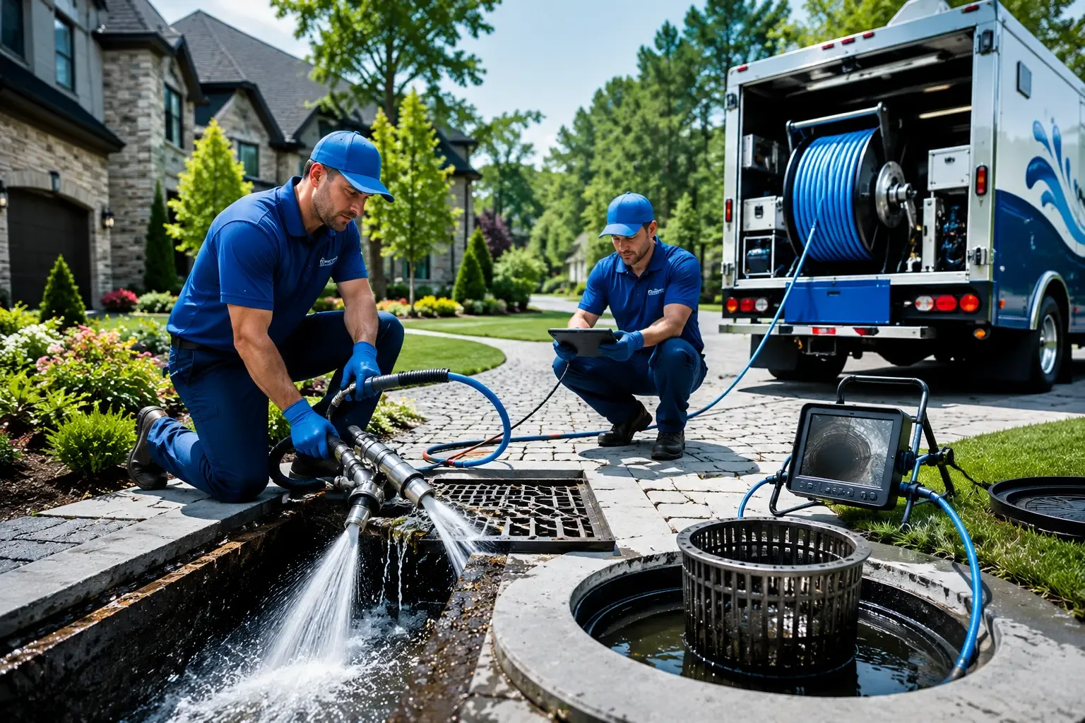 Local outdoor drain cleaning professionals in Chappell Hill, TX